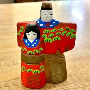 Traditional Japanese Clay Bell Hinamatsuri